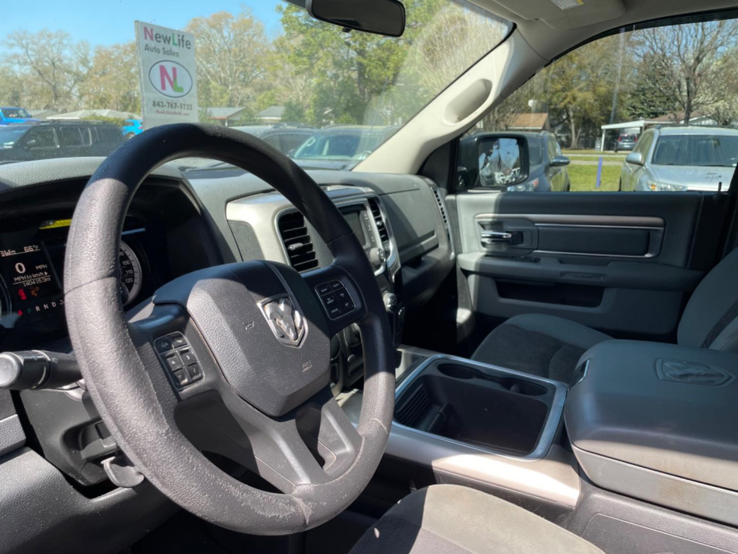 2017 GRAY RAM 1500 SLT (1C6RR6GG5HS) with an 3.6L engine, Automatic transmission, located at 5103 Dorchester Rd., Charleston, SC, 29418-5607, (843) 767-1122, 36.245171, -115.228050 - Spacious interior with AUX/Bluetooth/Sat/AM/FM, Power Everything (windows, locks, seat, mirrors), Power Sliding Rear Window, 150W Power Inverter, Keyless Entry, Running Boards, Bed Cover, Tow Package, Alloy Wheels. 140k miles Located at New Life Auto Sales! 2023 WINNER for Post & Courier's Charlest - Photo#18